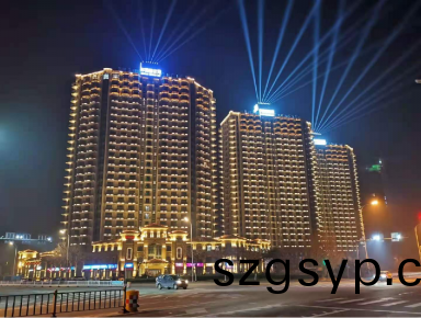 威海市華瀚大湖公館樓體(ti)及週邊景觀亮化工程